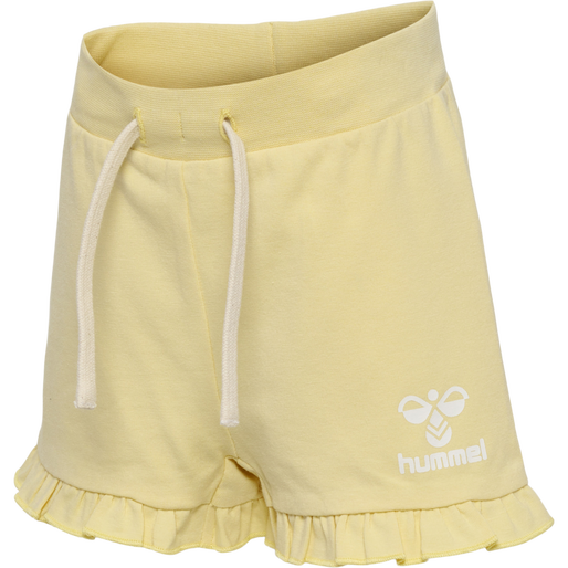 hmlDREAM RUFFLE SHORTS, ITALIAN STRAW, packshot
