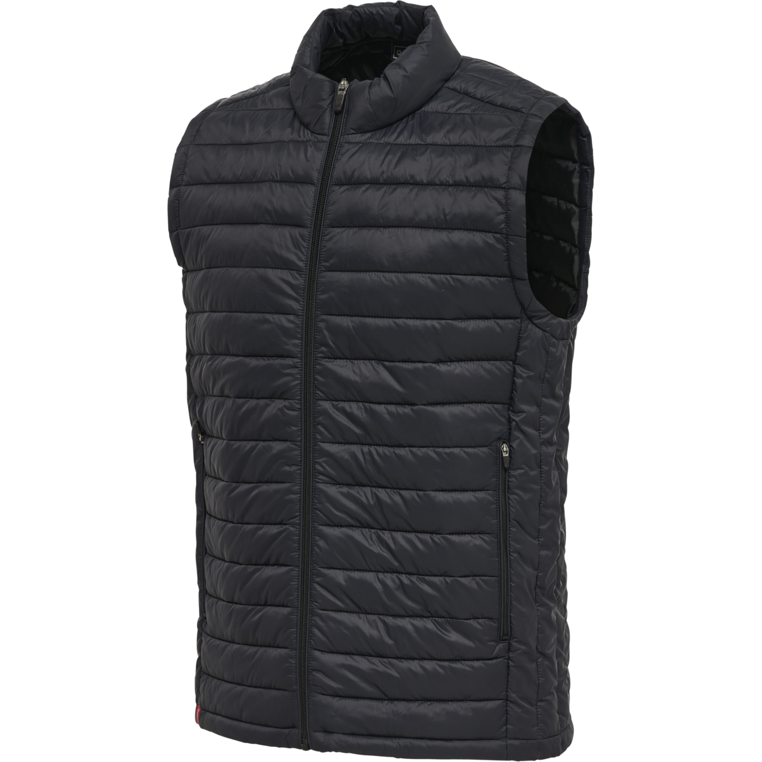 hmlRED QUILTED WAISTCOAT, BLACK, packshot