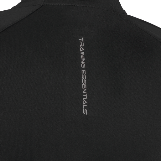 hmlTE STRENGTH TRAINING TRACK TOP, BLACK, packshot