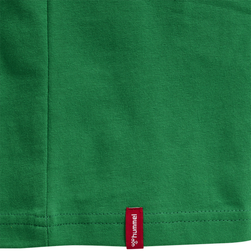 hmlRED HEAVY T-SHIRT S/S, JOLLY GREEN hmlRED HEAVY T-SHIRT S/S, JOLLY GREEN, packshot