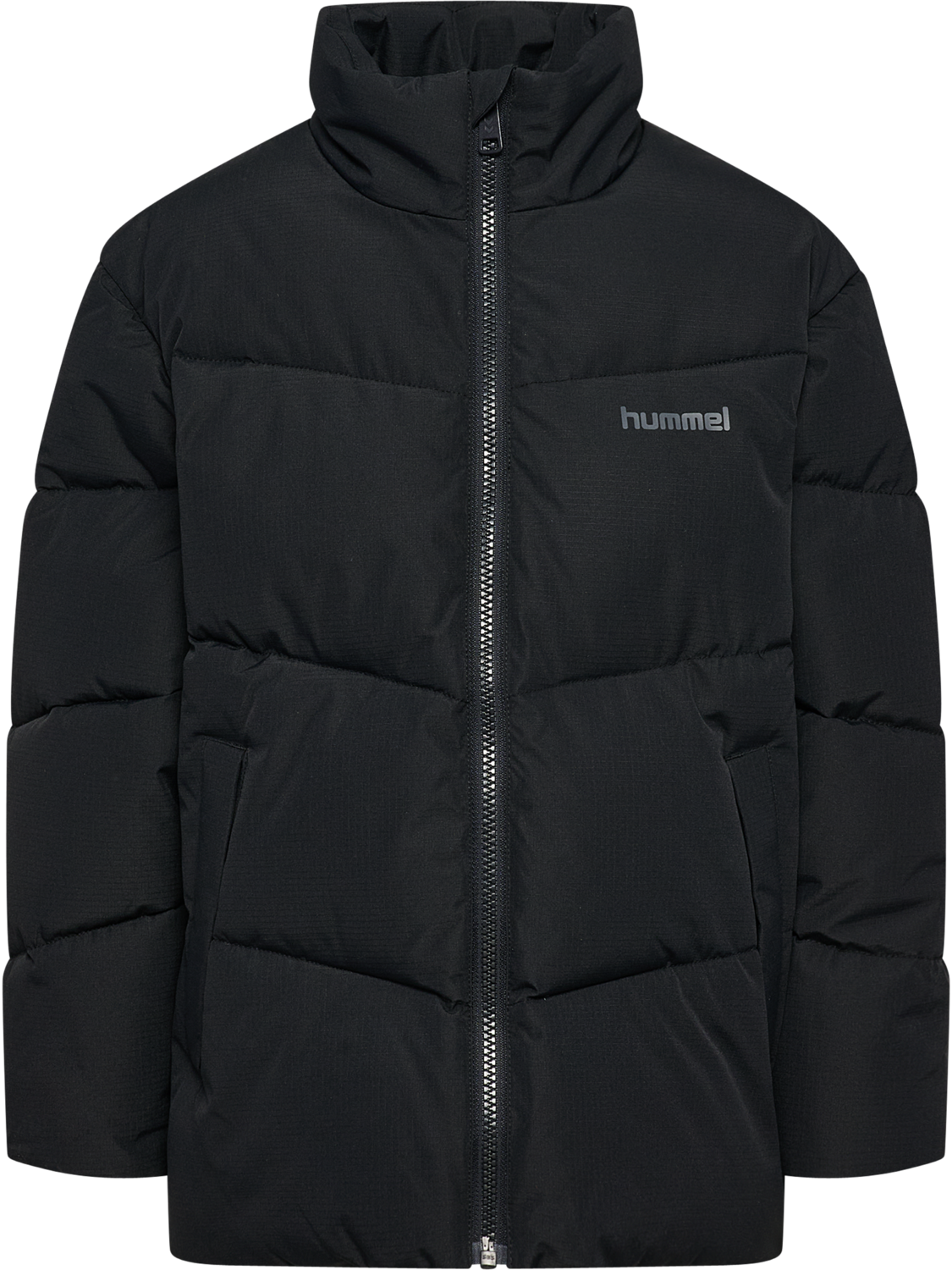 hmlJR PUFFER JACKET, BLACK, packshot