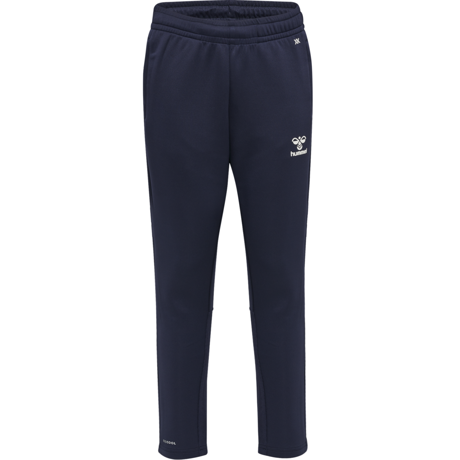 hmlCORE XK TRAINING POLY PANTS KIDS, MARINE, packshot