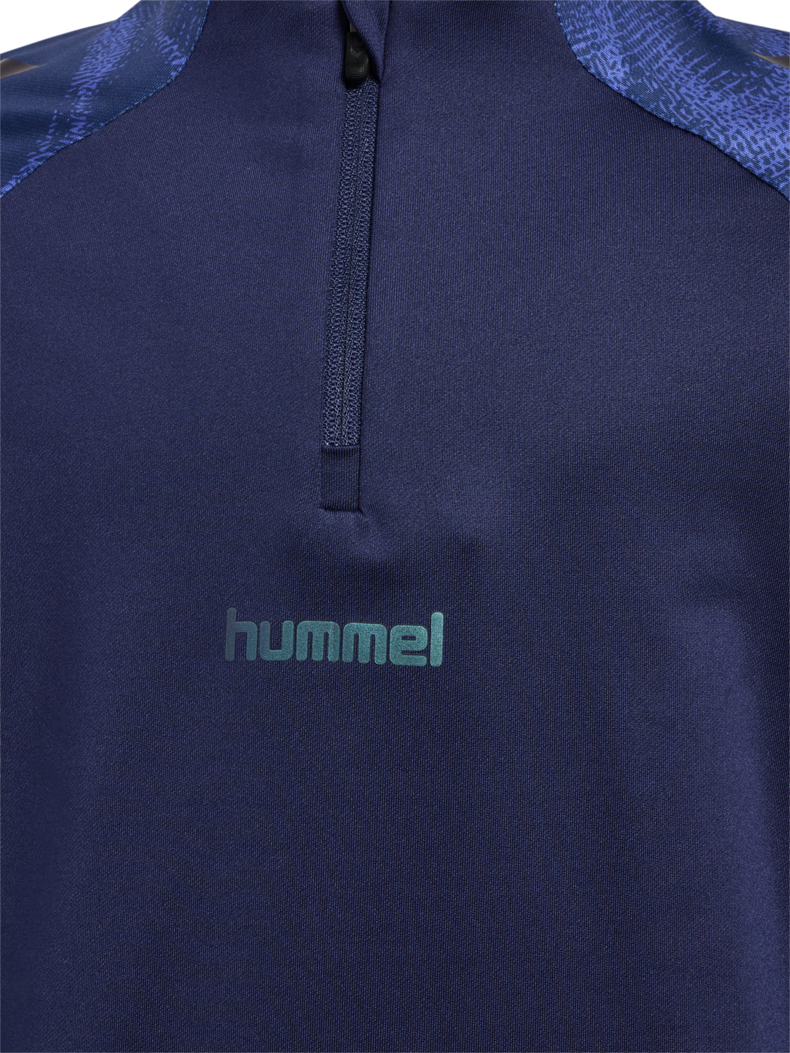hmlBLAZE26 PRO TRAINING HALFZIP KID, MARINE, packshot