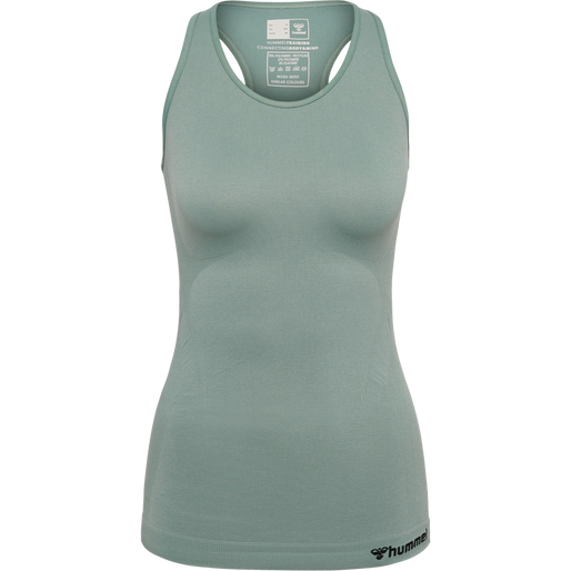 hmlTIF SEAMLESS TOP, CHINOIS GREEN hmlTIF SEAMLESS TOP, CHINOIS GREEN, packshot