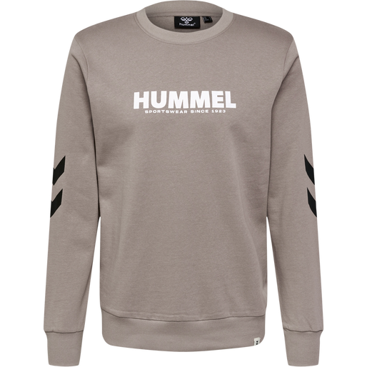 hmlLEGACY SWEATSHIRT, MOON ROCK, packshot