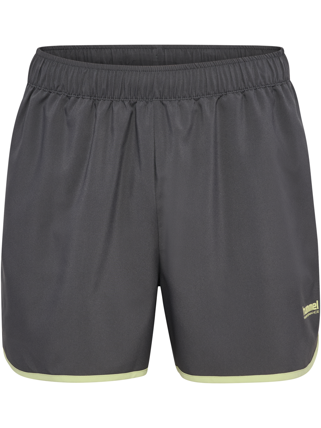 hmlPULSE HERITAGE SHORTS, BLACKENED PEARL, packshot