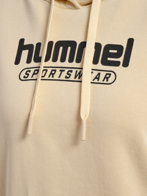 hmlBOOSTER WOMAN HOODIE, WOOD ASH, packshot