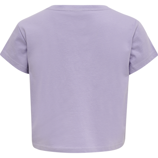 hmlLEGACY WOMAN CROPPED T-SHIRT, HEIRLOOM LILAC, packshot