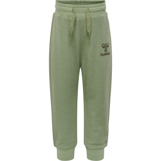 hmlDALLAS PANTS, OIL GREEN, packshot