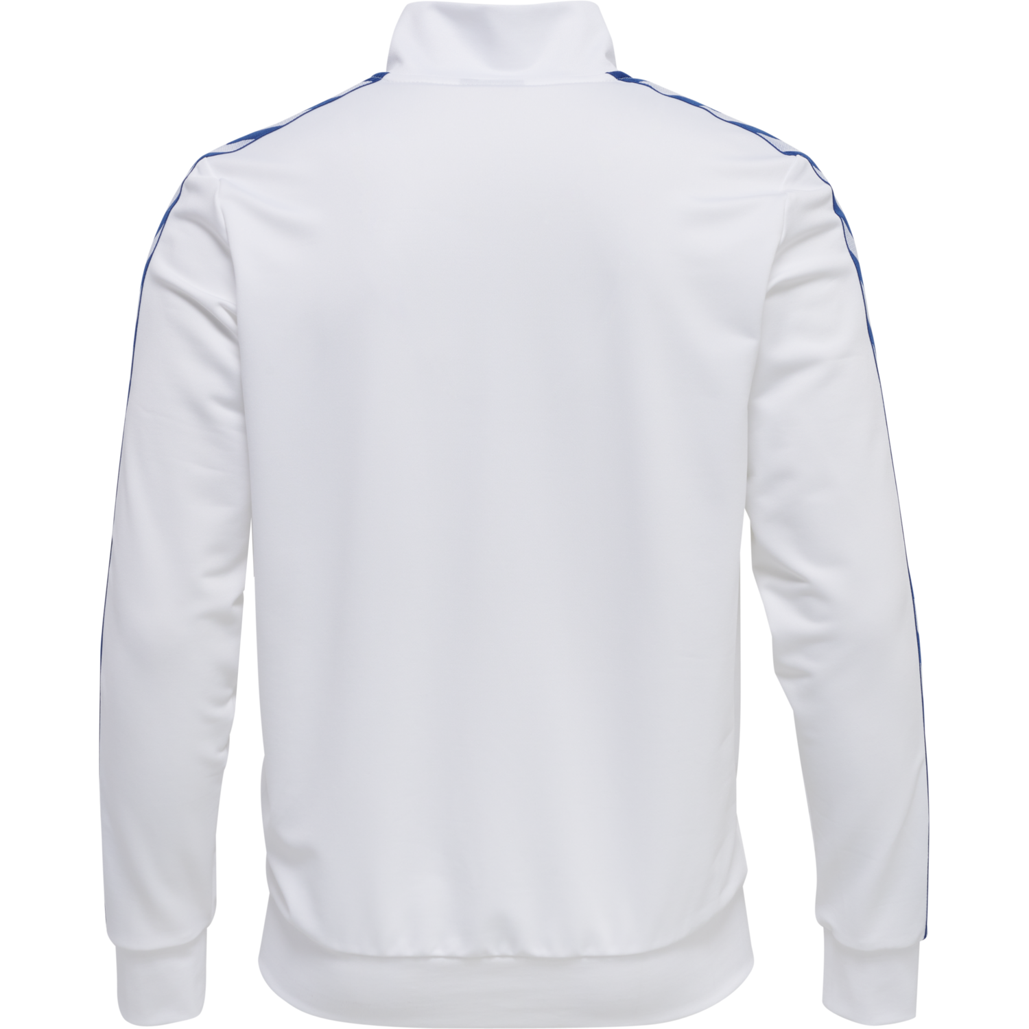 hmlNATHAN 2.0 ZIP JACKET, WHITE/TRUE BLUE, packshot