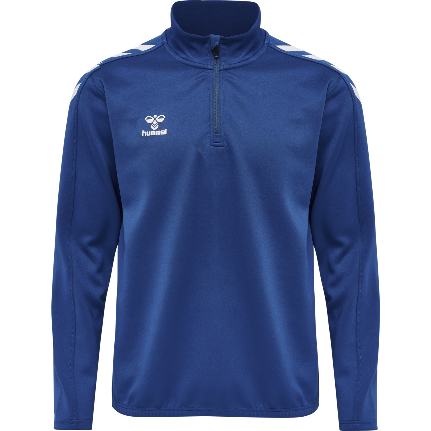 hmlCORE XK HALF ZIP POLY SWEAT, TRUE BLUE, packshot