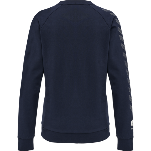 hmlMOVE GRID COTTON SWEATSHIRT WOMA, MARINE, packshot