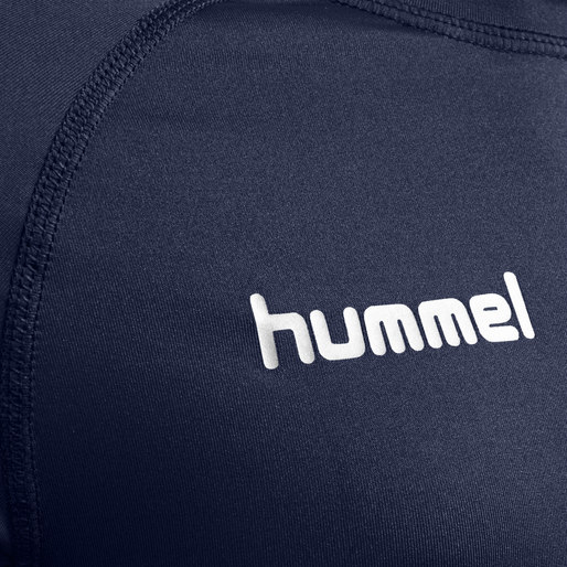 HUMMEL FIRST PERFORMANCE KIDS JERSEY L/S, MARINE, packshot