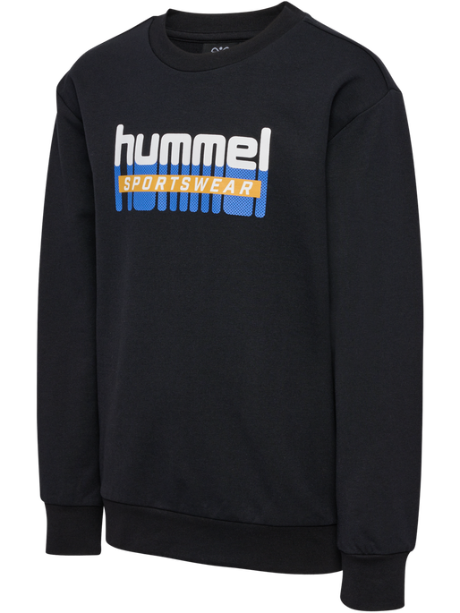hmlTUKAS SWEATSHIRT, BLACK, packshot
