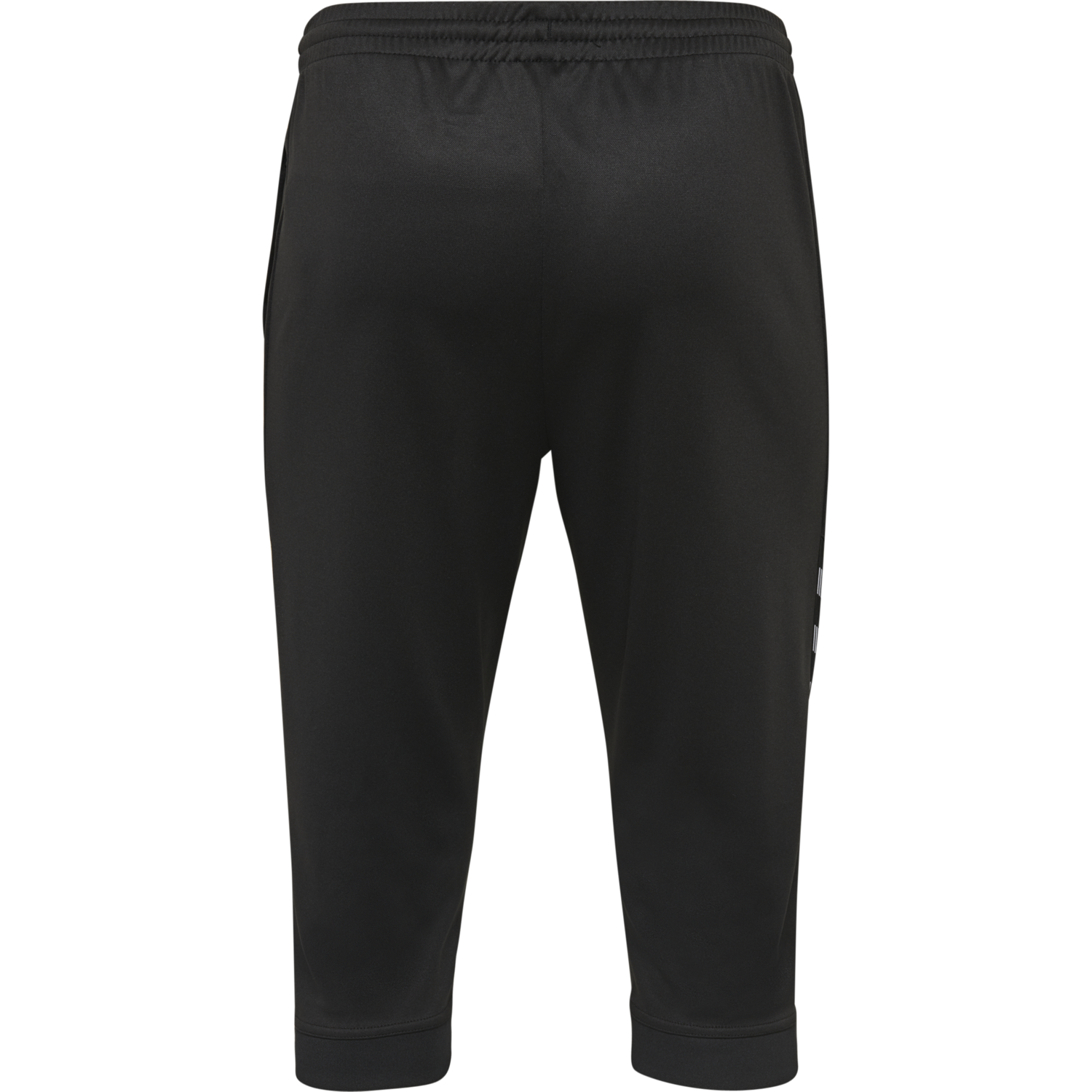hmlAUTHENTIC KIDS 3/4 PANT, BLACK/WHITE, packshot