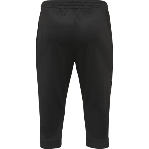 hmlAUTHENTIC KIDS 3/4 PANT, BLACK/WHITE, packshot