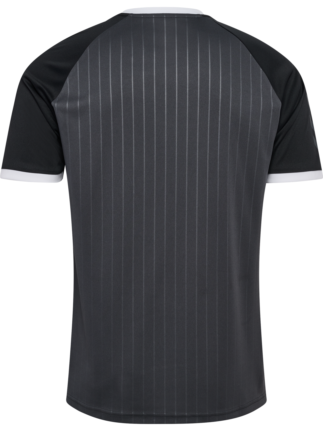hmlPULSE STRIPE T-SHIRT S/S, EBONY/BLACK, packshot
