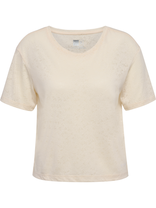 hmlMT LIGHT BURNOUT T-SHIRT, WHITECAP GRAY, packshot