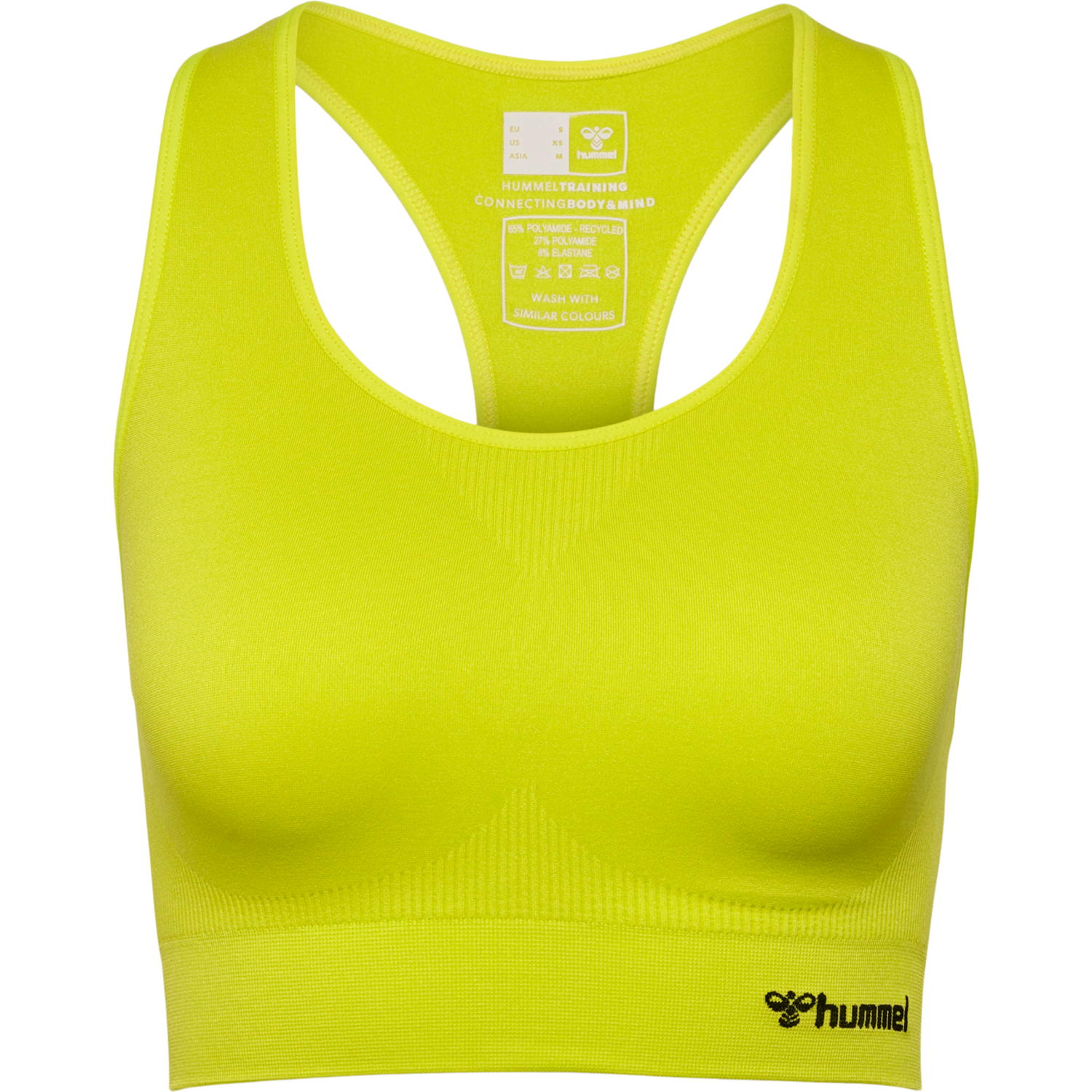 hmlTIF SEAMLESS SPORTS TOP, SULPHUR SPRING, packshot