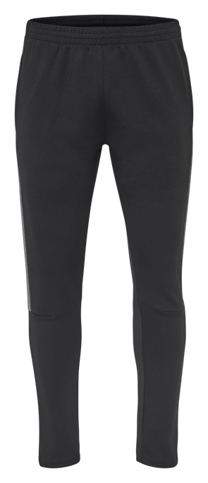 hmlACTIVE KIDS FOOTBALL PANTS, BLACK, packshot