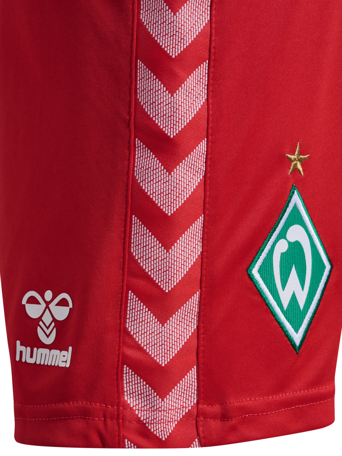 WER 23/24 GK SHORTS KIDS, TRUE RED, packshot