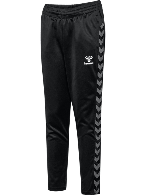 hmlAUTHENTIC PL PANTS KIDS, BLACK, packshot