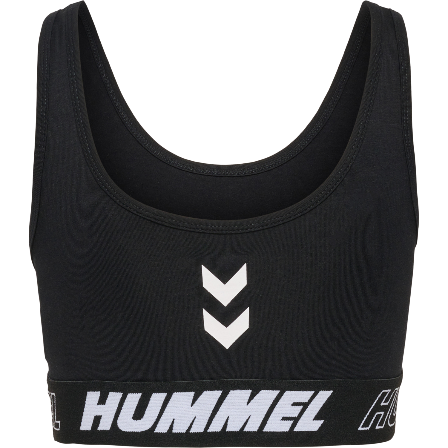 hmlTE MAJA 2-PACK COTTON SPORTS TOP, BLACK/INSIGINA BLUE, packshot