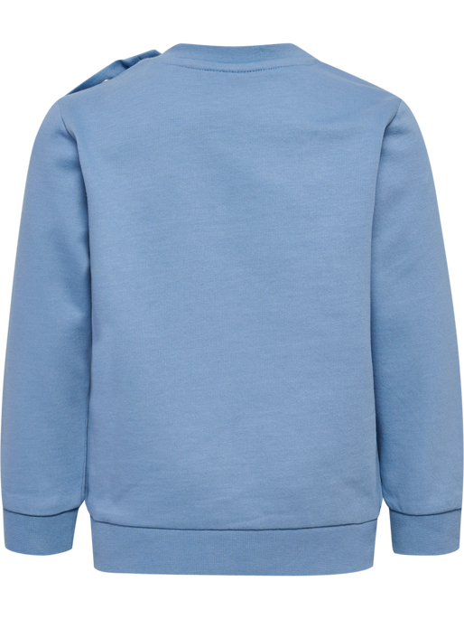 hmlLIME SWEATSHIRT, FADED DENIM, packshot