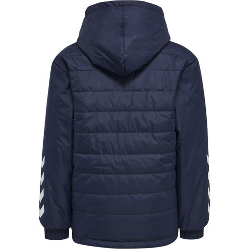 hmlPROMO SHORT BENCH JACKET KIDS, MARINE, packshot