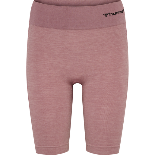 hmlCLEA SEAMLESS CYCLING SHORTS, WOODROSE/ROSE TAUPE MELANGE hmlCLEA SEAMLESS CYCLING SHORTS, WOODROSE/ROSE TAUPE MELANGE, packshot