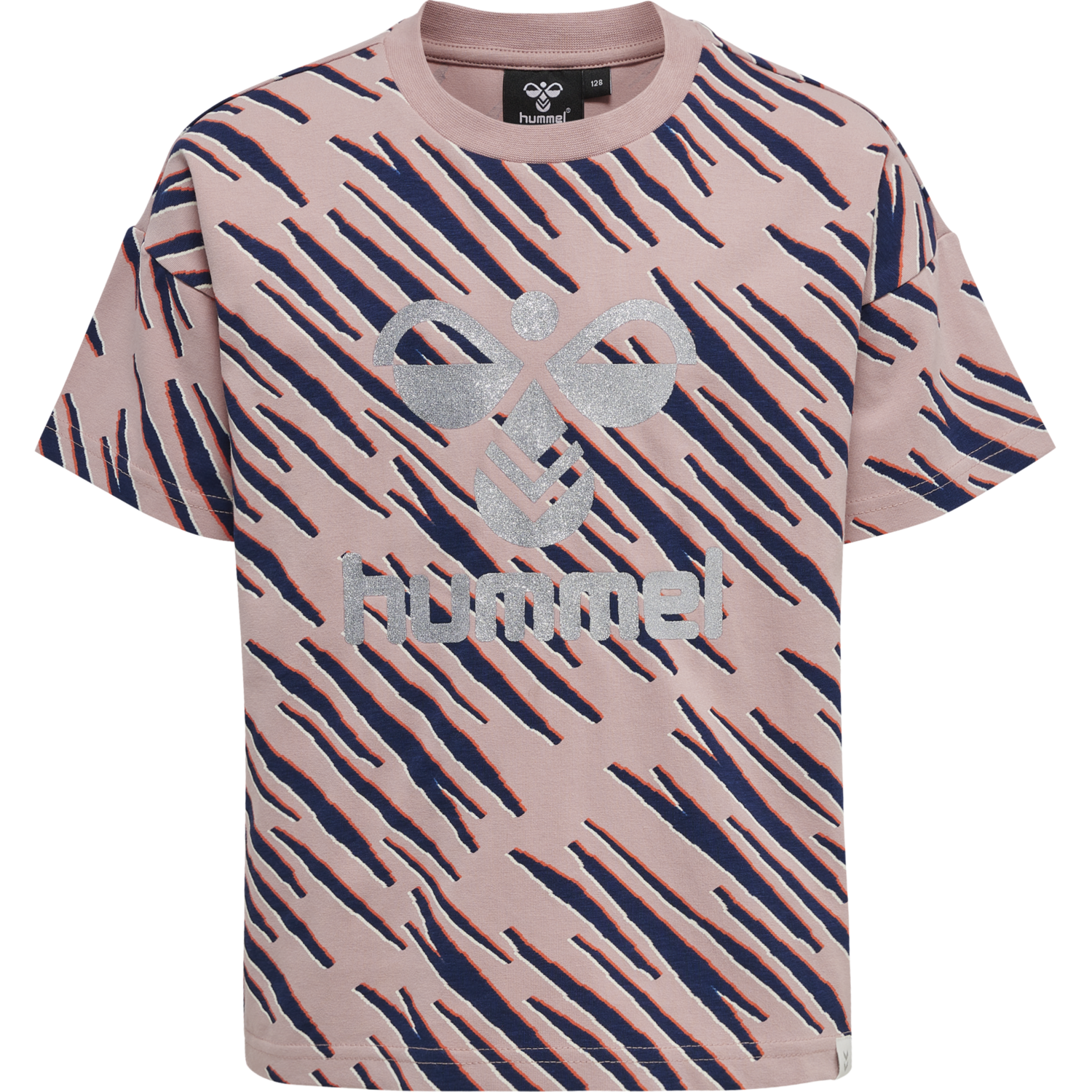 hmlAMELIA T-SHIRT S/S, WOODROSE, packshot