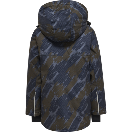 hmlLOGAN TEX JACKET, DARK OLIVE hmlLOGAN TEX JACKET, DARK OLIVE, packshot