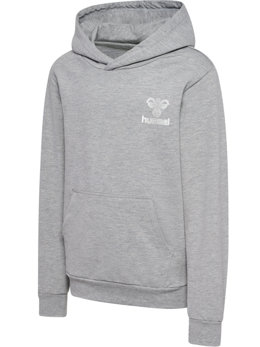 hmlPROUD HOODIE, GREY MELANGE, packshot