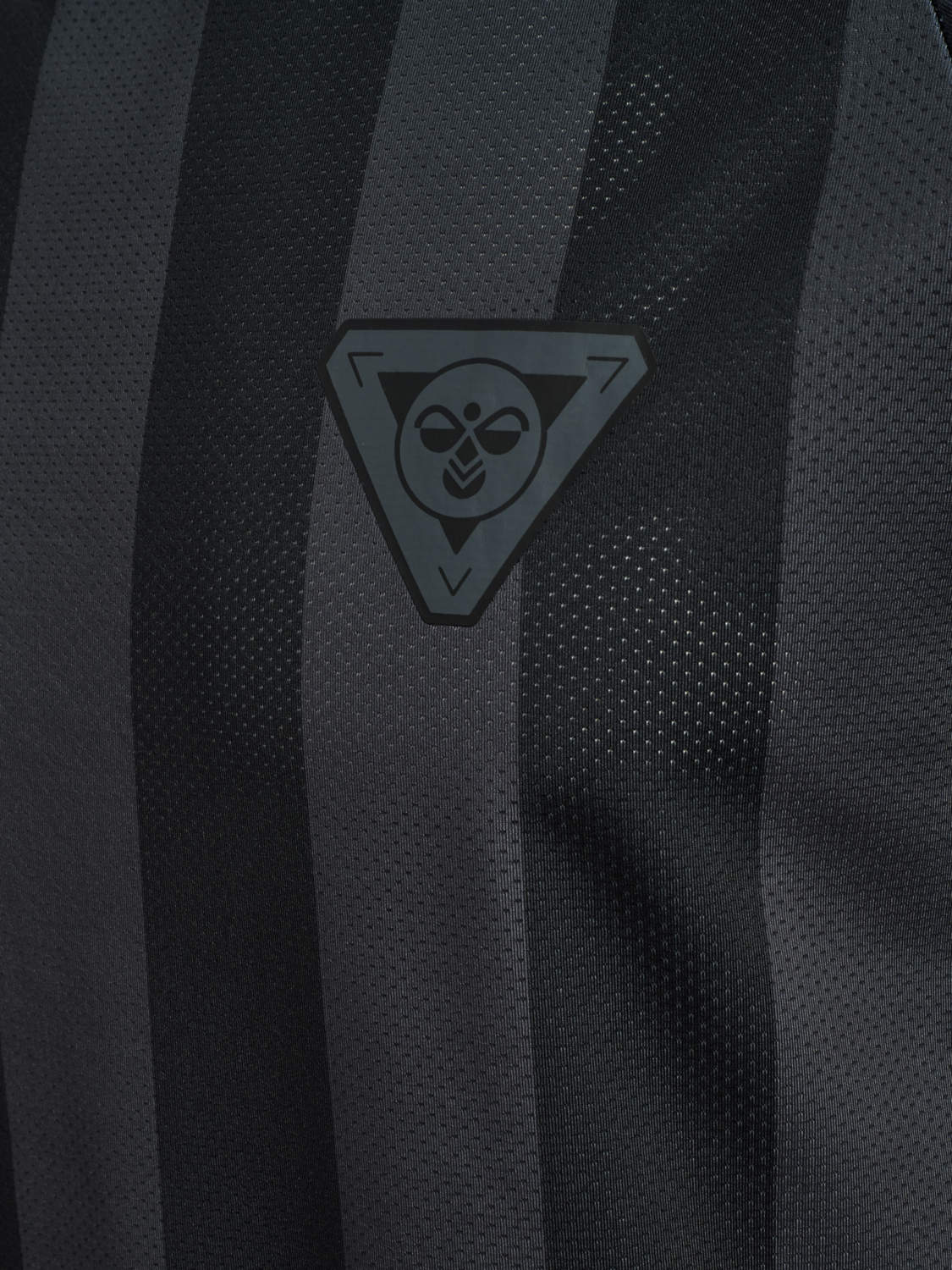 hmlKICK OFF JERSEY S/S, BLACK, packshot