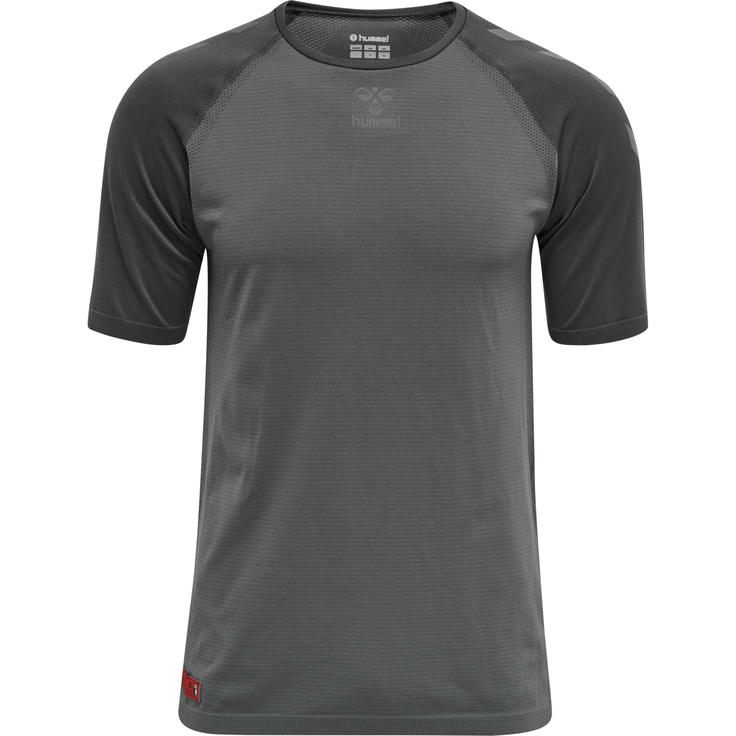 hmlPRO GRID SEAMLESS S/S, FORGED IRON/QUIET SHADE, packshot