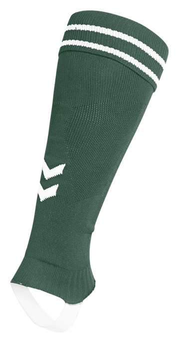 ELEMENT FOOTBALL SOCK FOOTLESS, EVERGREEN/WHITE, packshot