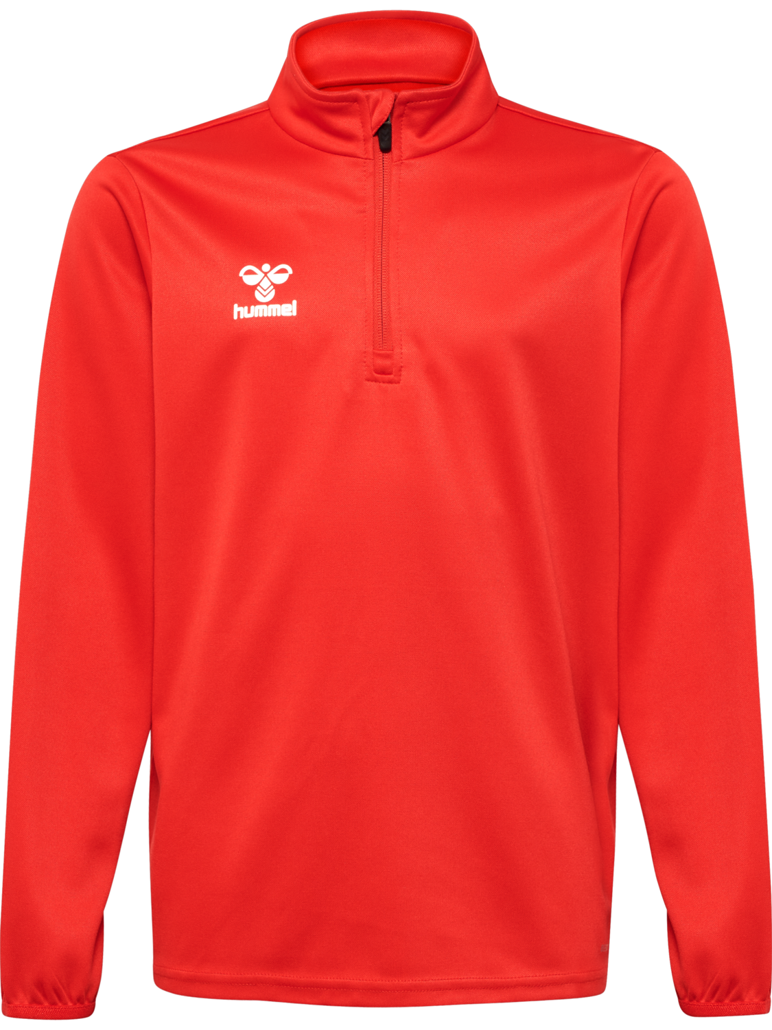 hmlESSENTIAL HALF-ZIP KIDS, TRUE RED, packshot