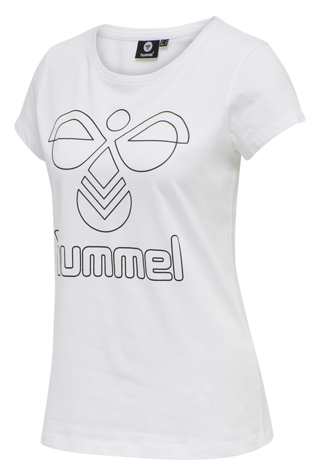 hmlSENGA T-SHIRT S/S, WHITE, packshot
