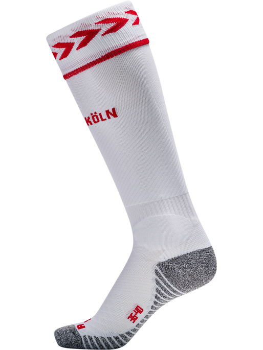 1FCK 23/24 HOME FOOTBALL SOCK, WHITE/TRUE RED, packshot