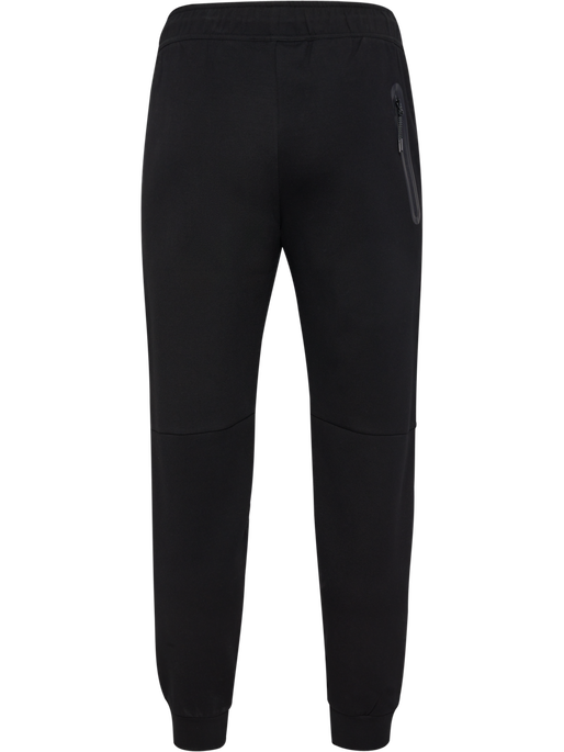 hmlTECH FLEECE REGULAR PANTS, BLACK hmlTECH FLEECE REGULAR PANTS, BLACK, packshot