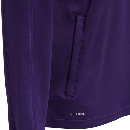 hmlCORE XK POLY SWEAT HOODIE WOMAN, ACAI, packshot