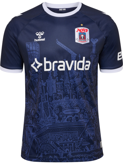 AGF 23/24 AWAY JERSEY S/S, 7026, packshot