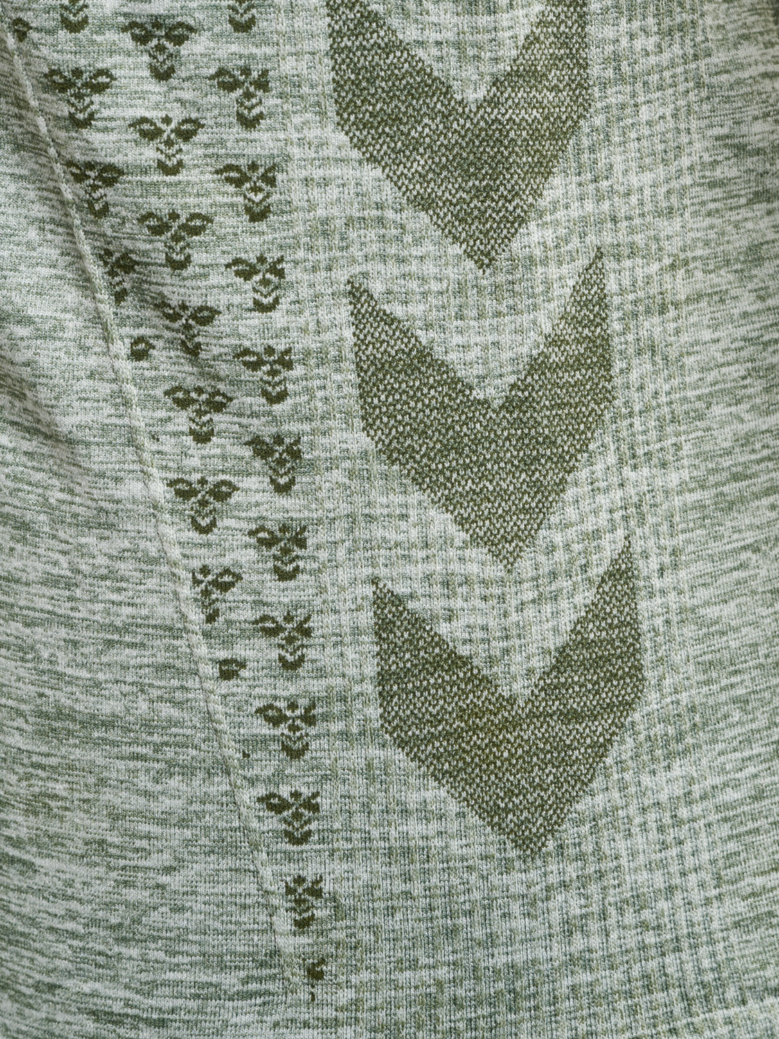 hmlCI SEAMLESS T-SHIRT, LILY PAD MELANGE, packshot