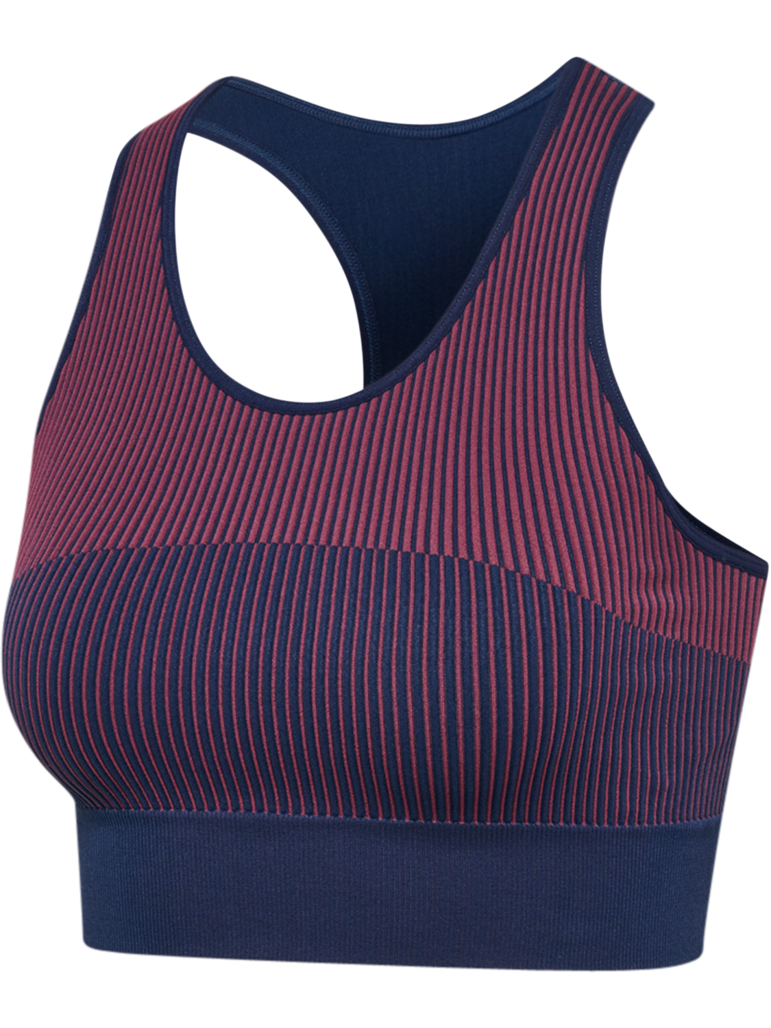 hmlYOGA SEAMLESS W CROP TOP, DRESS BLUES, packshot