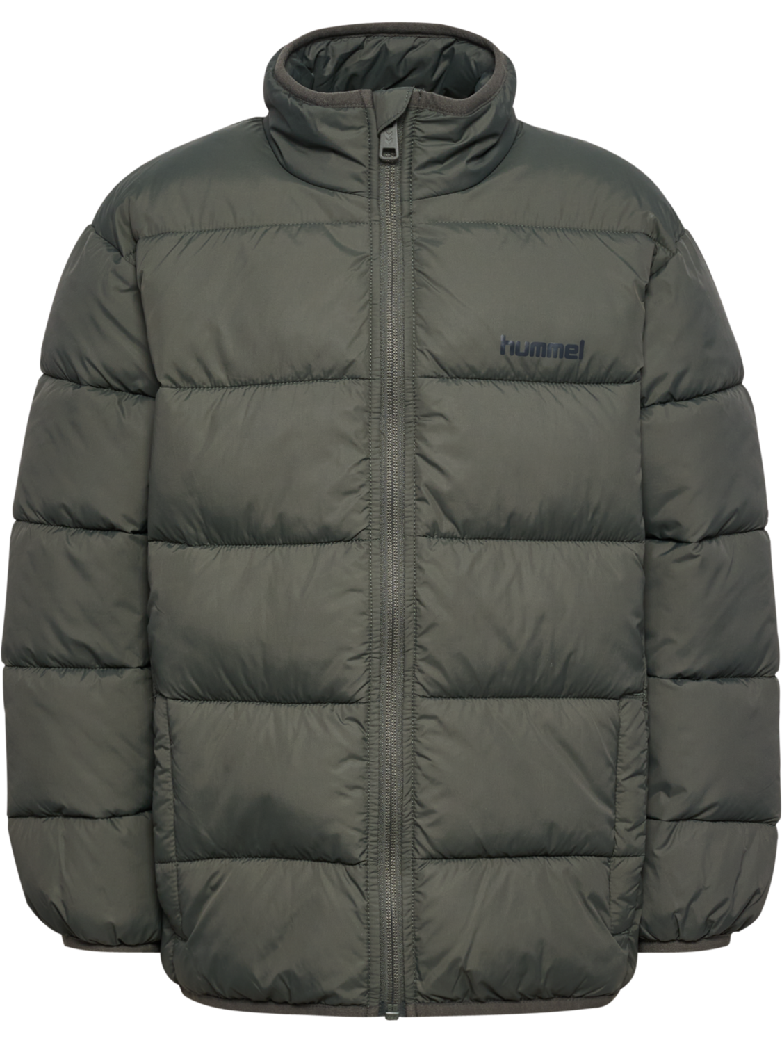 hmlJR LIGHTWEIGHT PUFFER JACKET, CASTOR GRAY, packshot