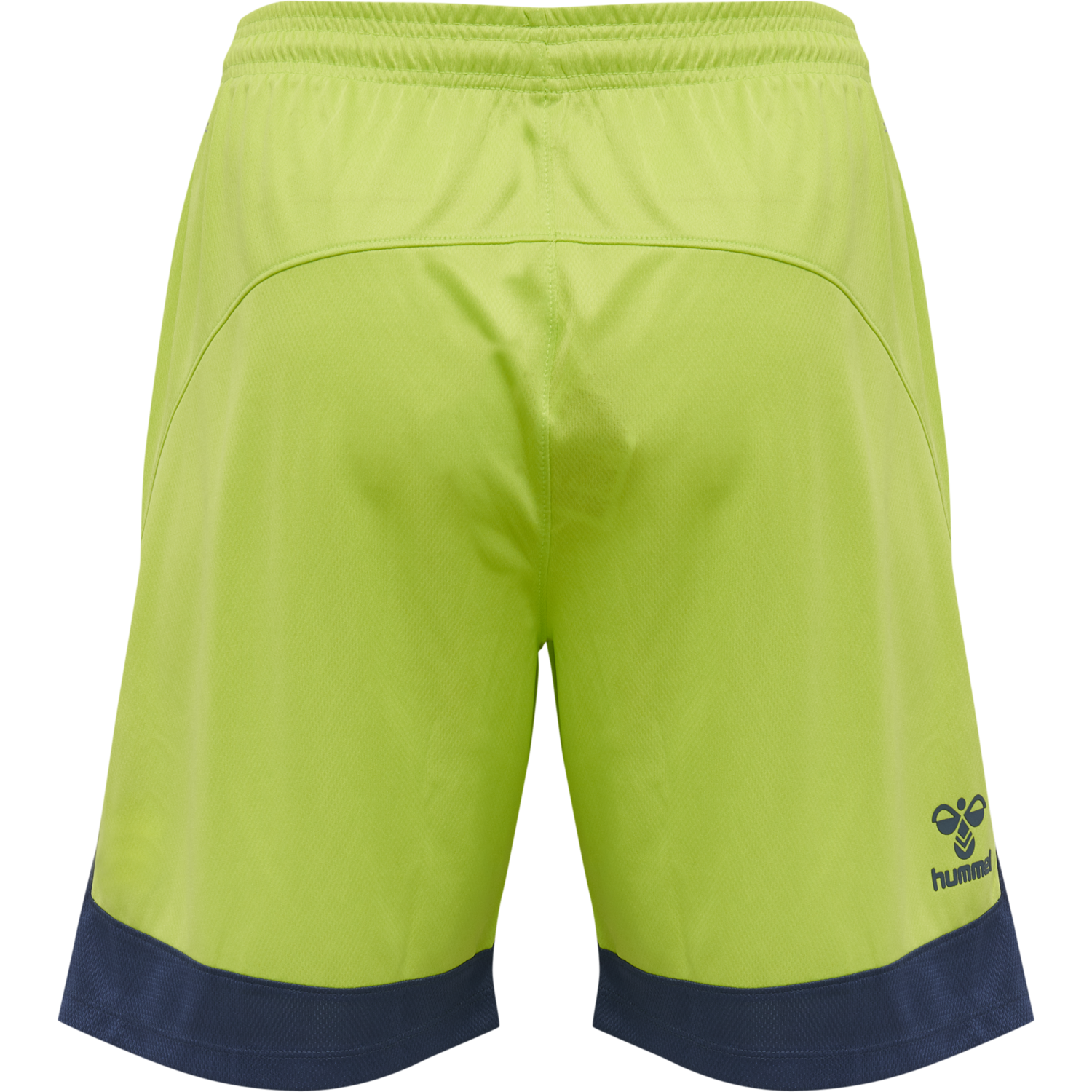 hmlLEAD POLY SHORTS, LIME PUNCH, packshot