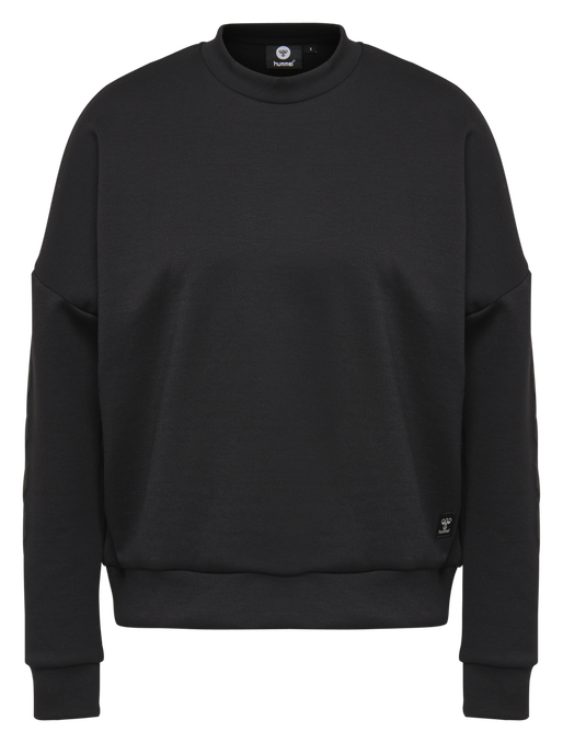 hmlESSI SWEATSHIRT, BLACK, packshot