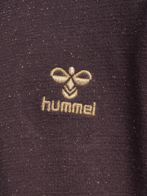 hmlCAROLA DRESS L/S, RAISIN hmlCAROLA DRESS L/S, RAISIN, packshot
