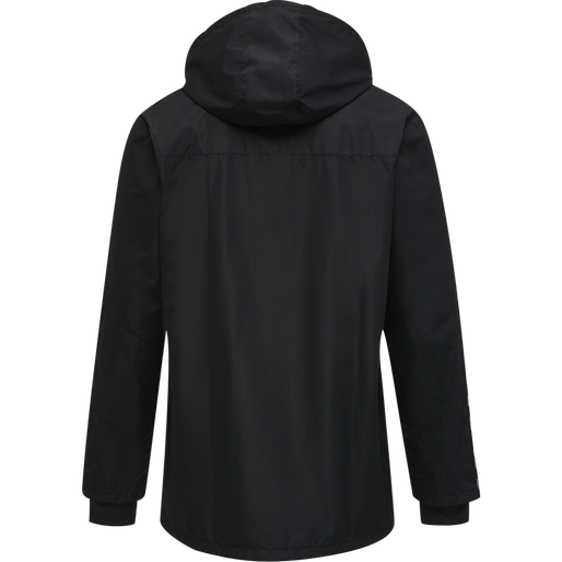hmlAUTHENTIC KIDS ALL-WEATHER JACKE, BLACK/WHITE, packshot