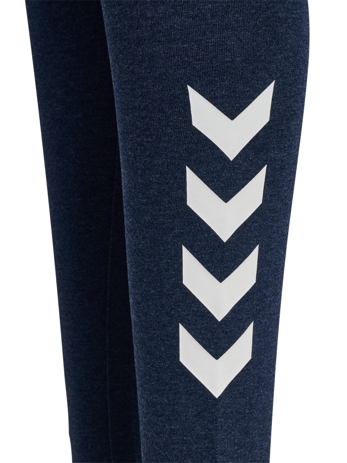 hmlJR LOGO TIGHTS, DRESS BLUE MELANGE, packshot